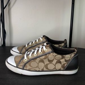 Coach Barrett Brown Sneakers Sz 10